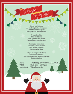 Winter Festival - Santa